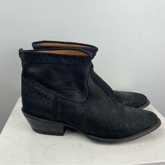 Mezcalero Snakeskin Leather Western Southwestern Made in Mexico Boots - Picture 2 of 12